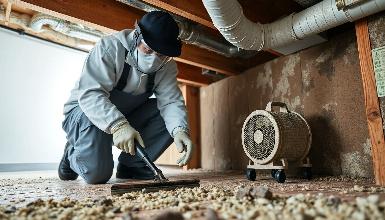 Crawl Space Mold Removal